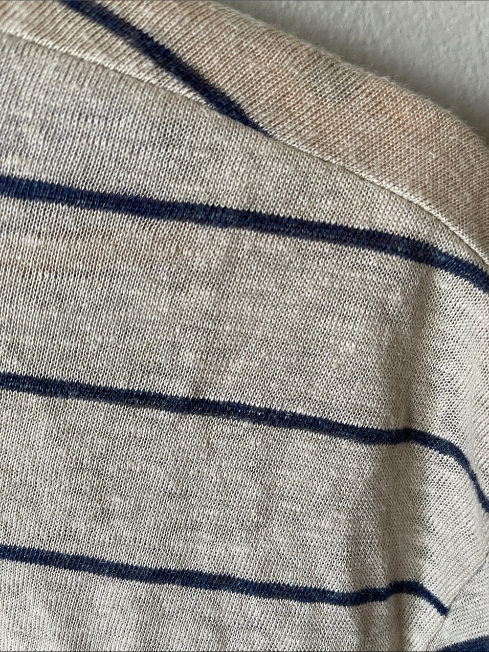 Alex Crane Knit Ola Button-Down Shirt in Rio Large - Picture 9 of 9